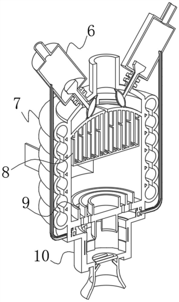 Waste heat utilization energy-saving smelting furnace