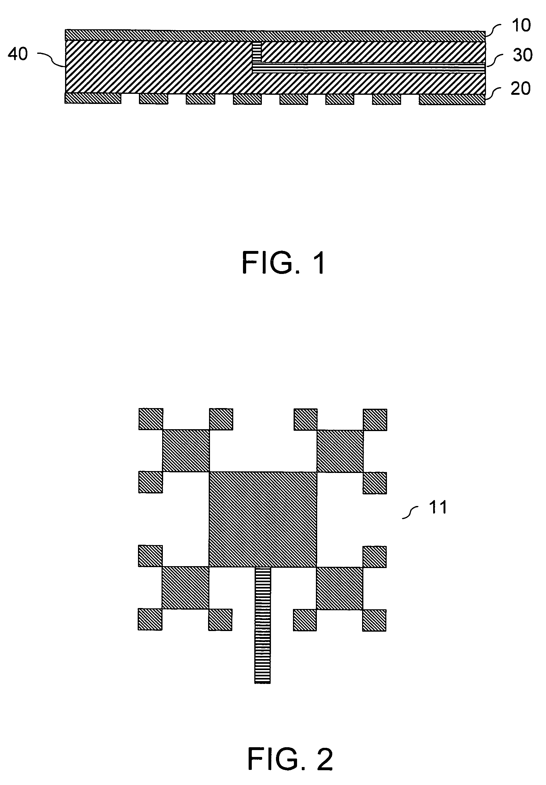 Vertical complementary fractal antenna