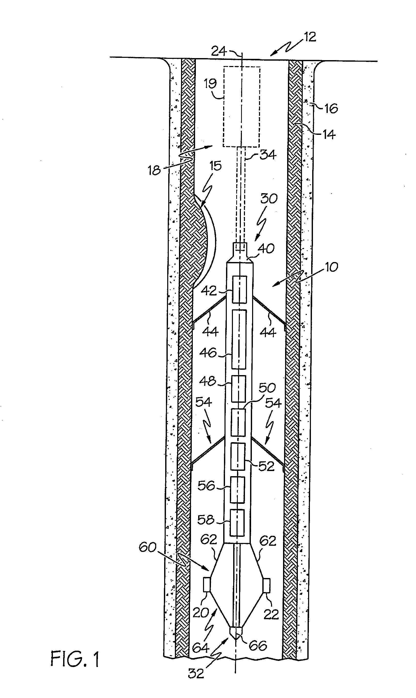 Folding ultrasonic borehole imaging tool