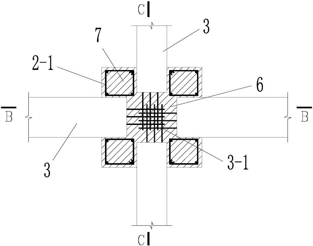 Prefabricated ground and construction method