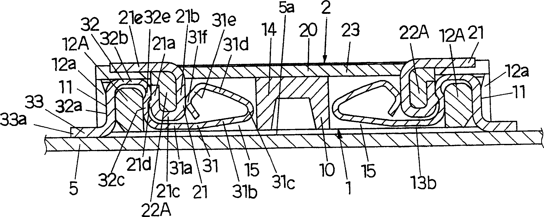 Low-profile connector