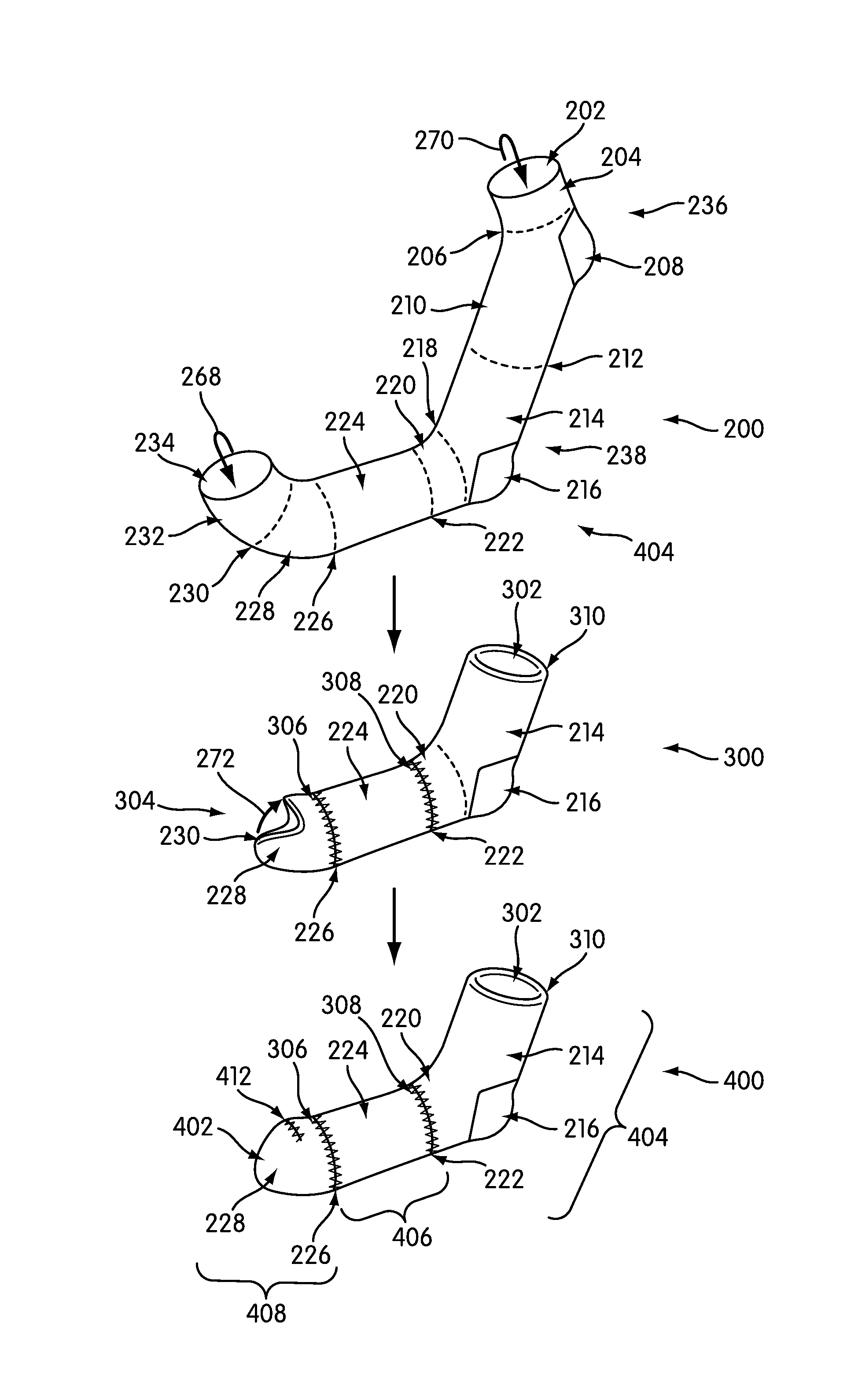 Sock with Zones of Varying Layers