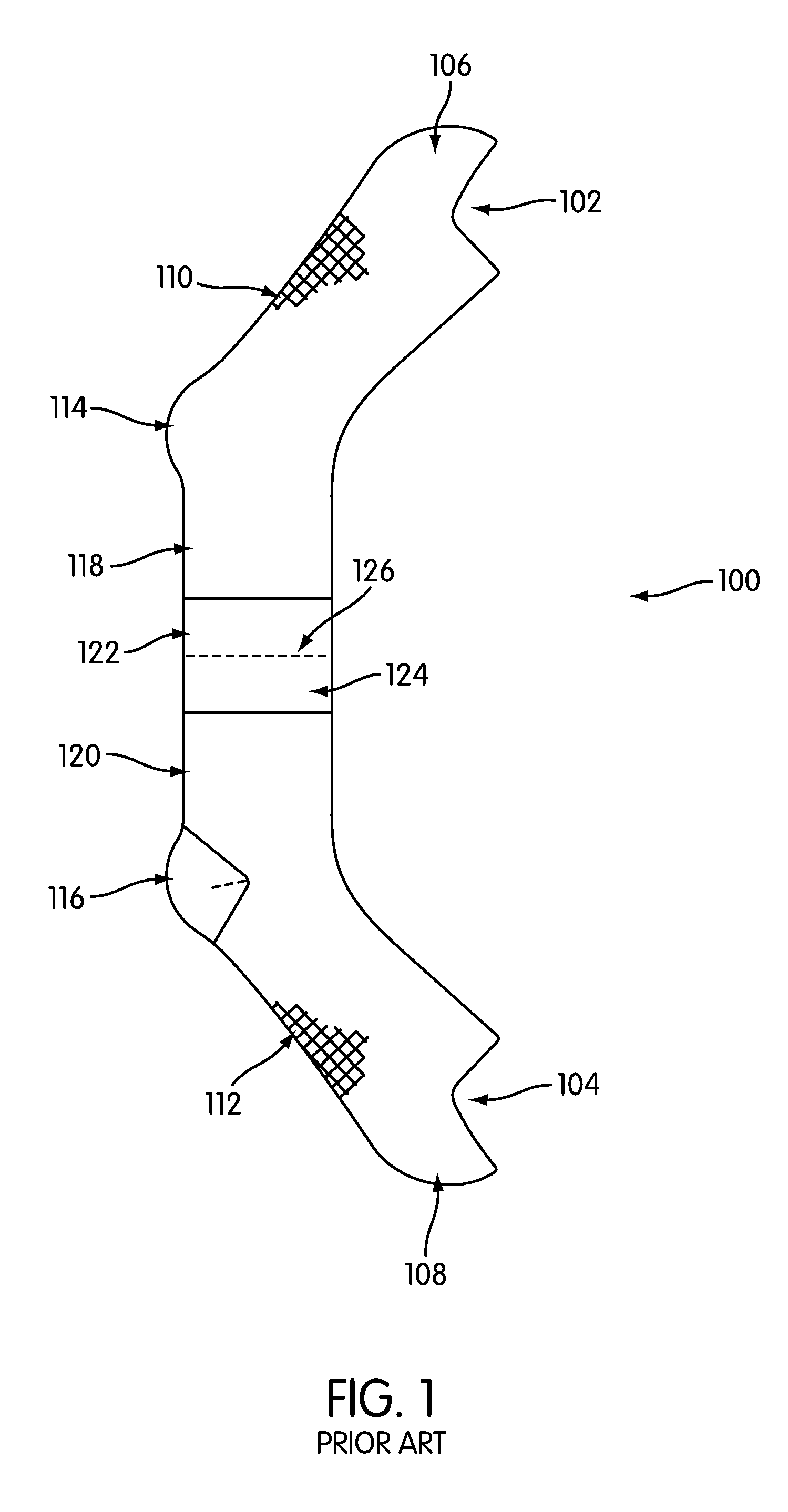 Sock with Zones of Varying Layers