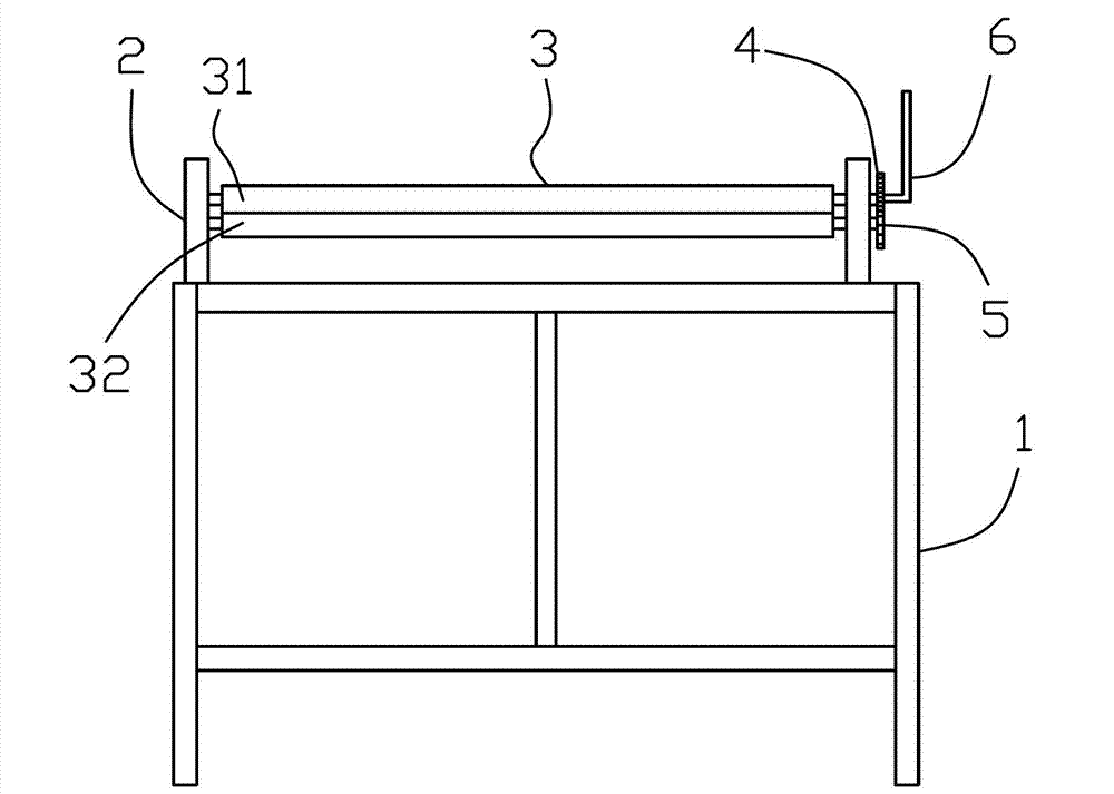 Rapid plate rolling device