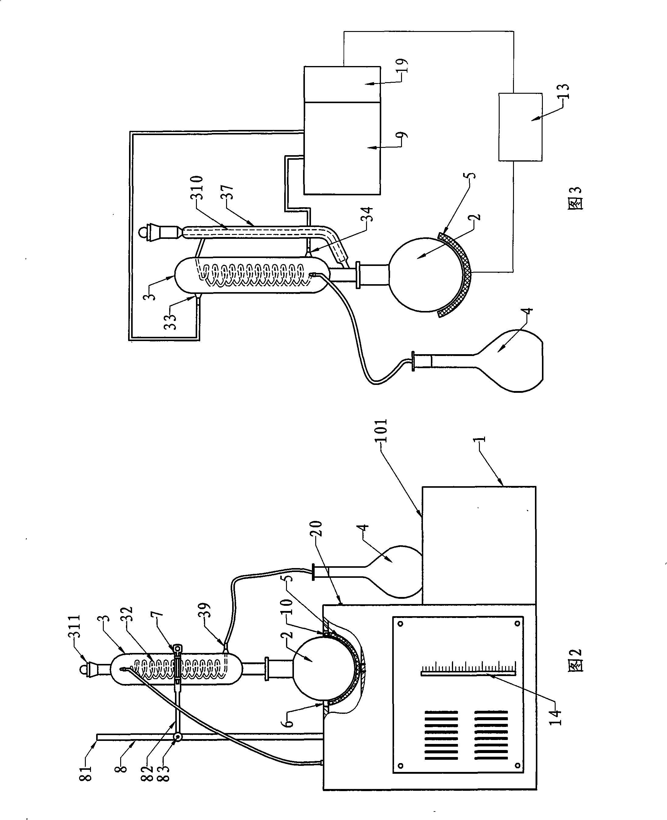 Intelligent integrated distillation apparatus