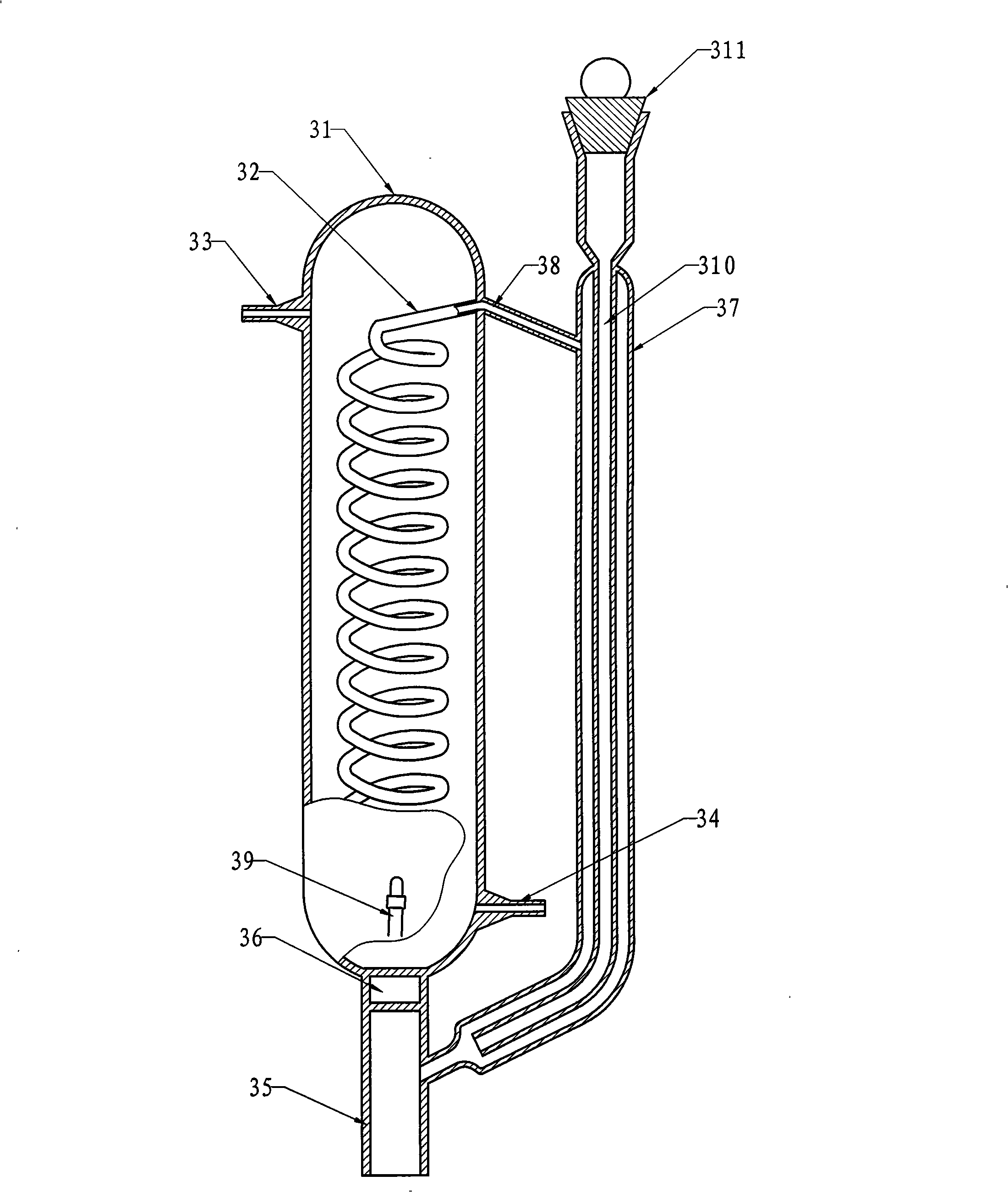 Intelligent integrated distillation apparatus