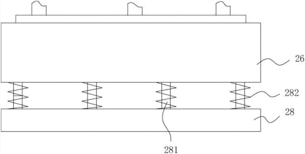 A steel plate push shaping mechanism