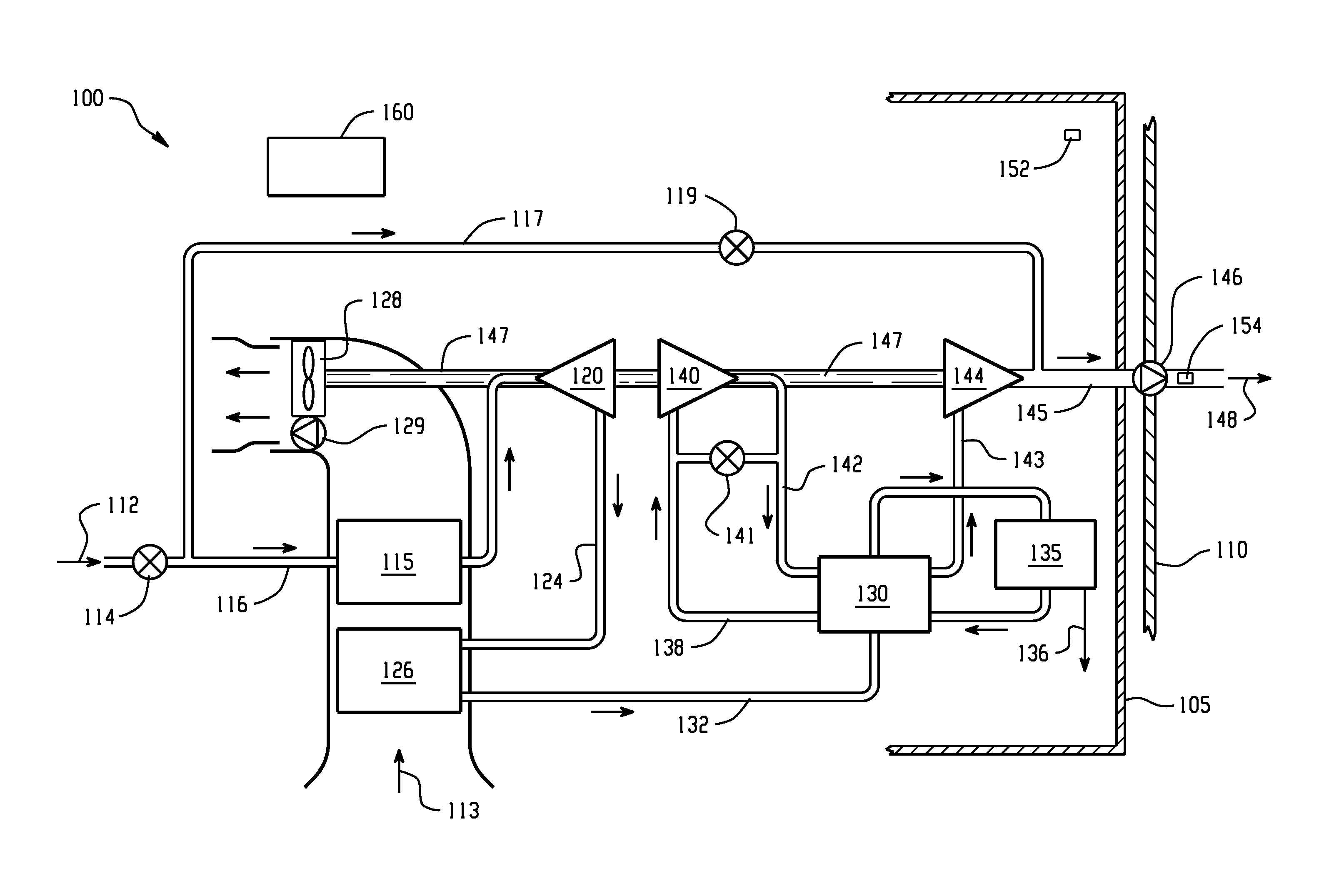 Aircraft environmental conditioning system and method