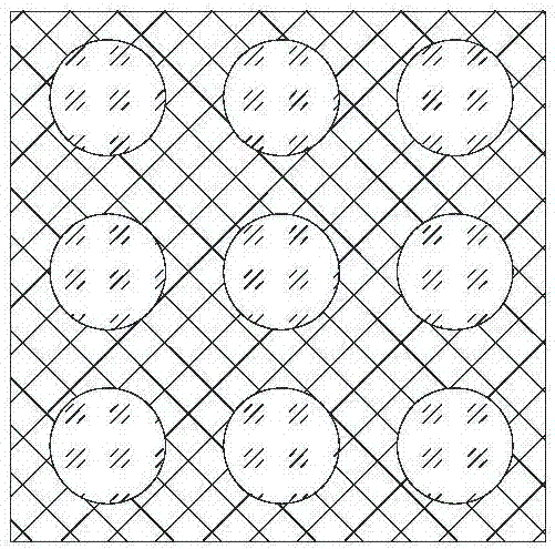 Solid light microchannel array panel and preparation method thereof