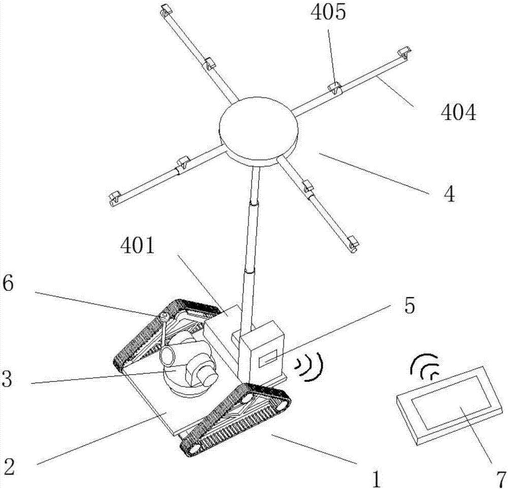 Efficient firefighting robot