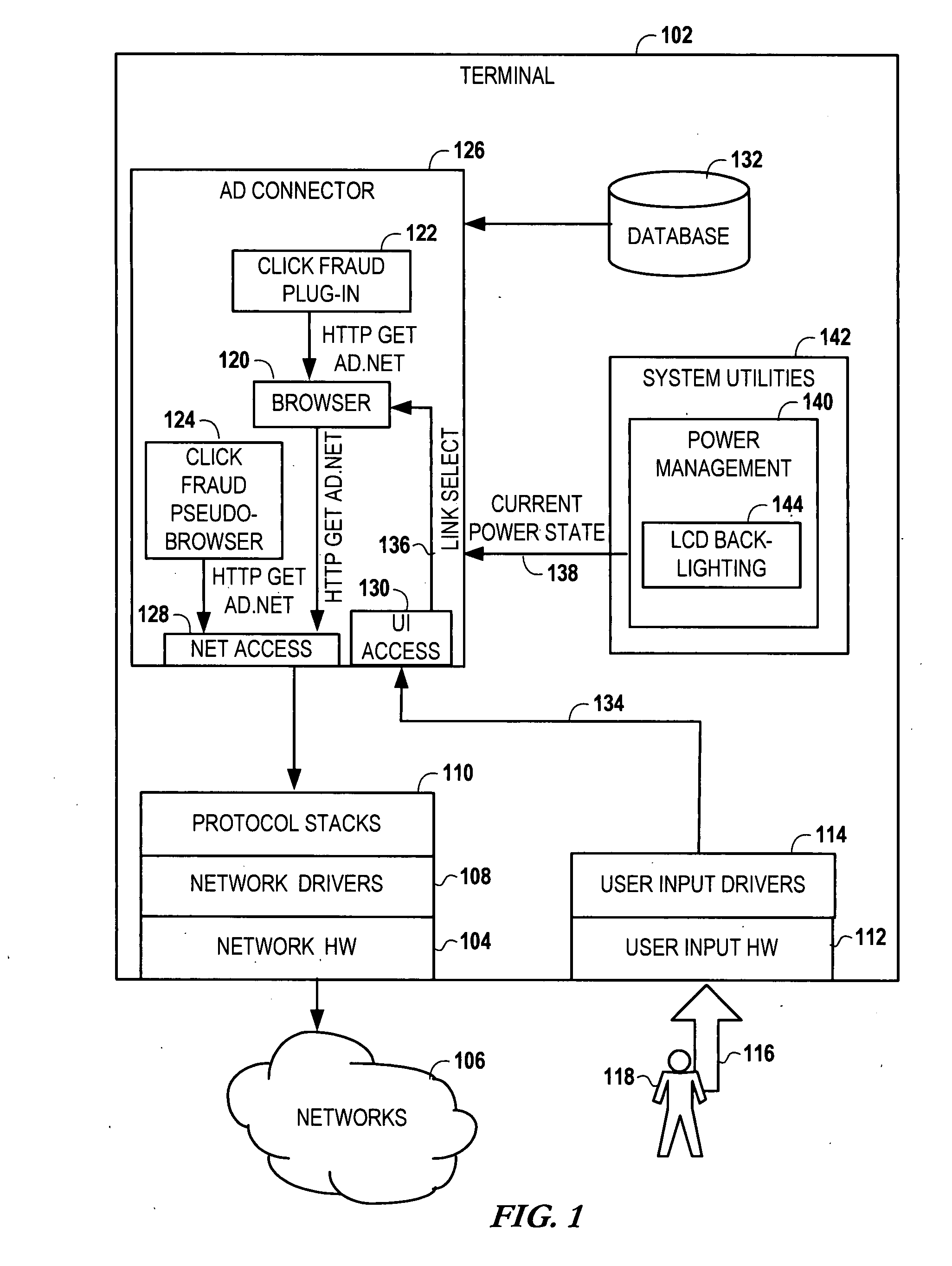 Method and apparatus for detecting click fraud