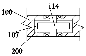 Laser light weapon emitter and application method thereof