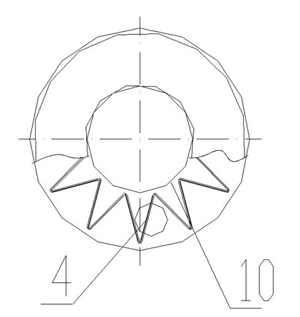 Natural gas filter element and manufacturing method thereof