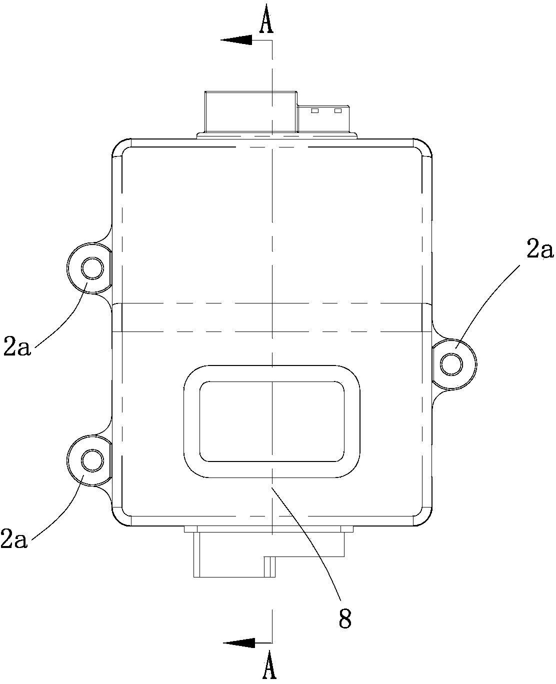 Electric power steering controller assembly