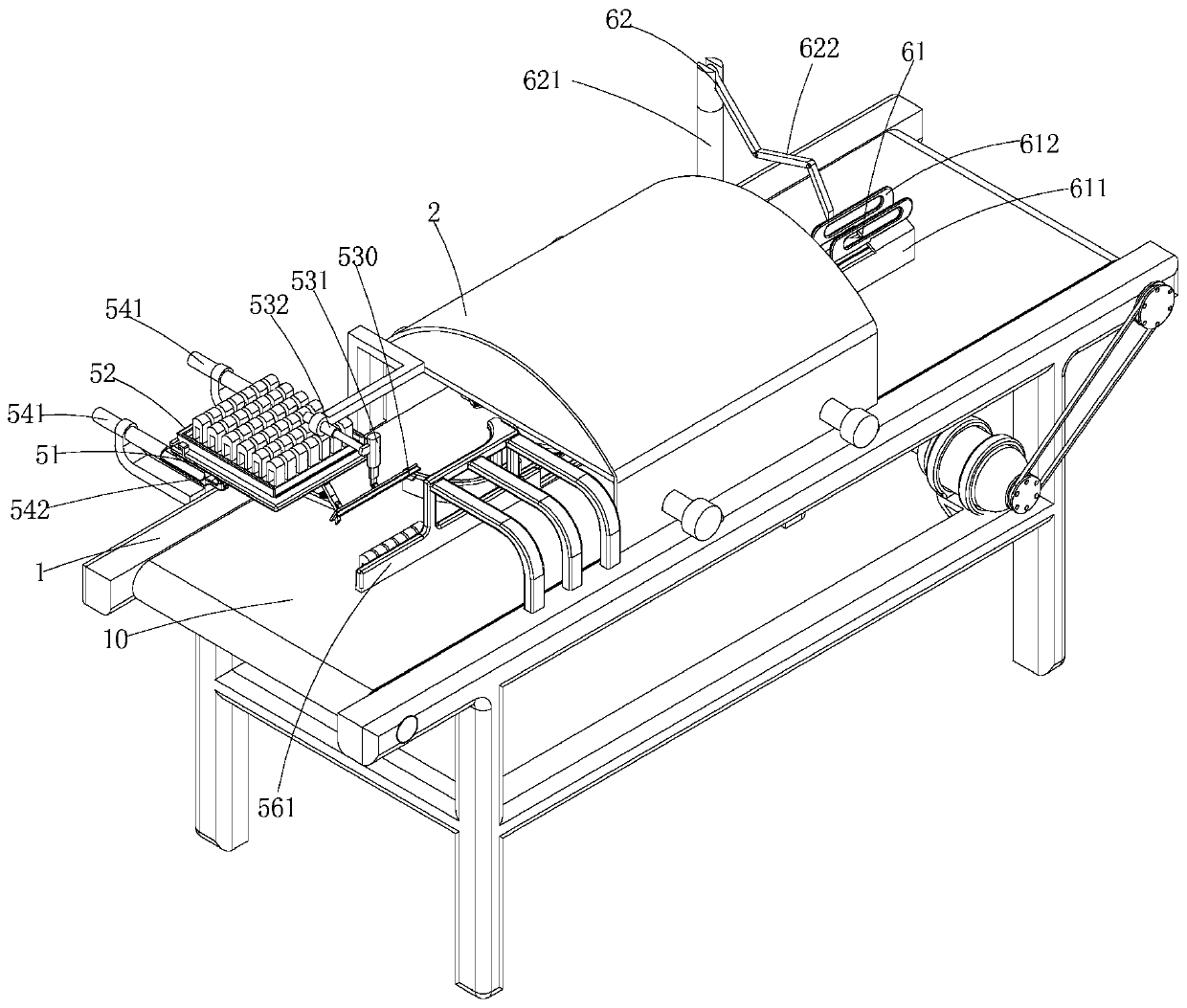 A device for grinding magnetic cores