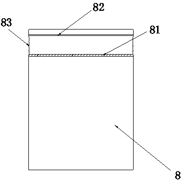 Dual-layer sealing bag for storing hot melt coating