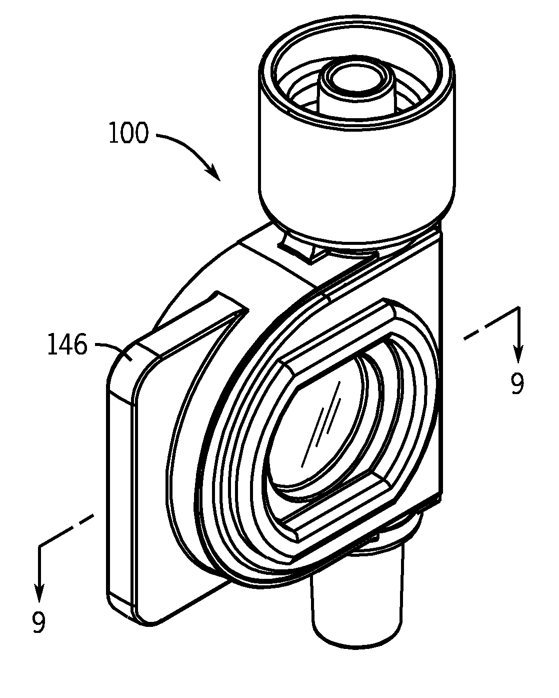 Off-Axis Blood Chamber