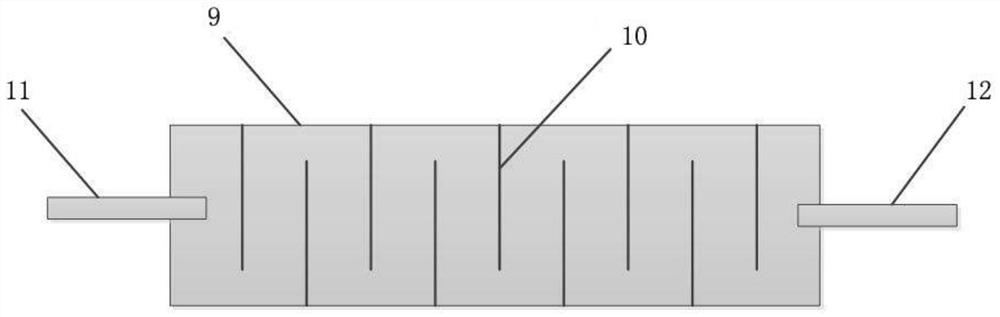 VOCs waste gas treatment device