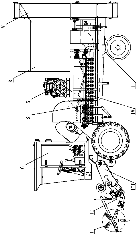 Self-propelled automatic fruit picking machine