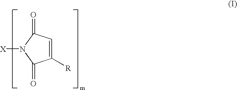 Thermosetting resin compositions containing maleimide and/or vinyl compounds