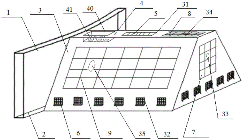 Forest fireproof and antitheft video monitoring system