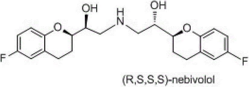 A kind of preparation method of nebivolol and intermediate compound thereof