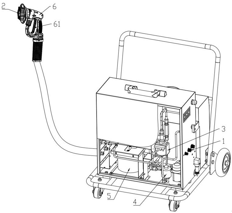 Water inlet control method of steam generation system