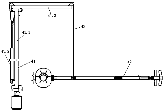 Double-vibration forest fruit picking trolley