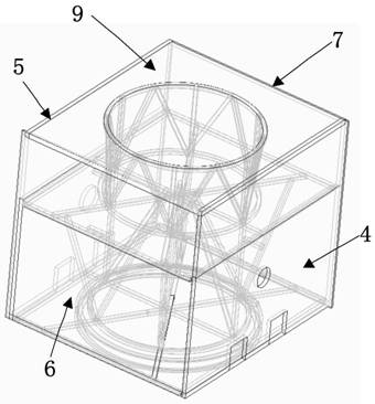 Main framework of small high-orbit satellite public platform