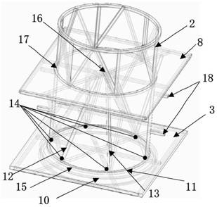 Main framework of small high-orbit satellite public platform