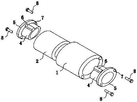 Method for preparing shock absorbing bushing rubber material