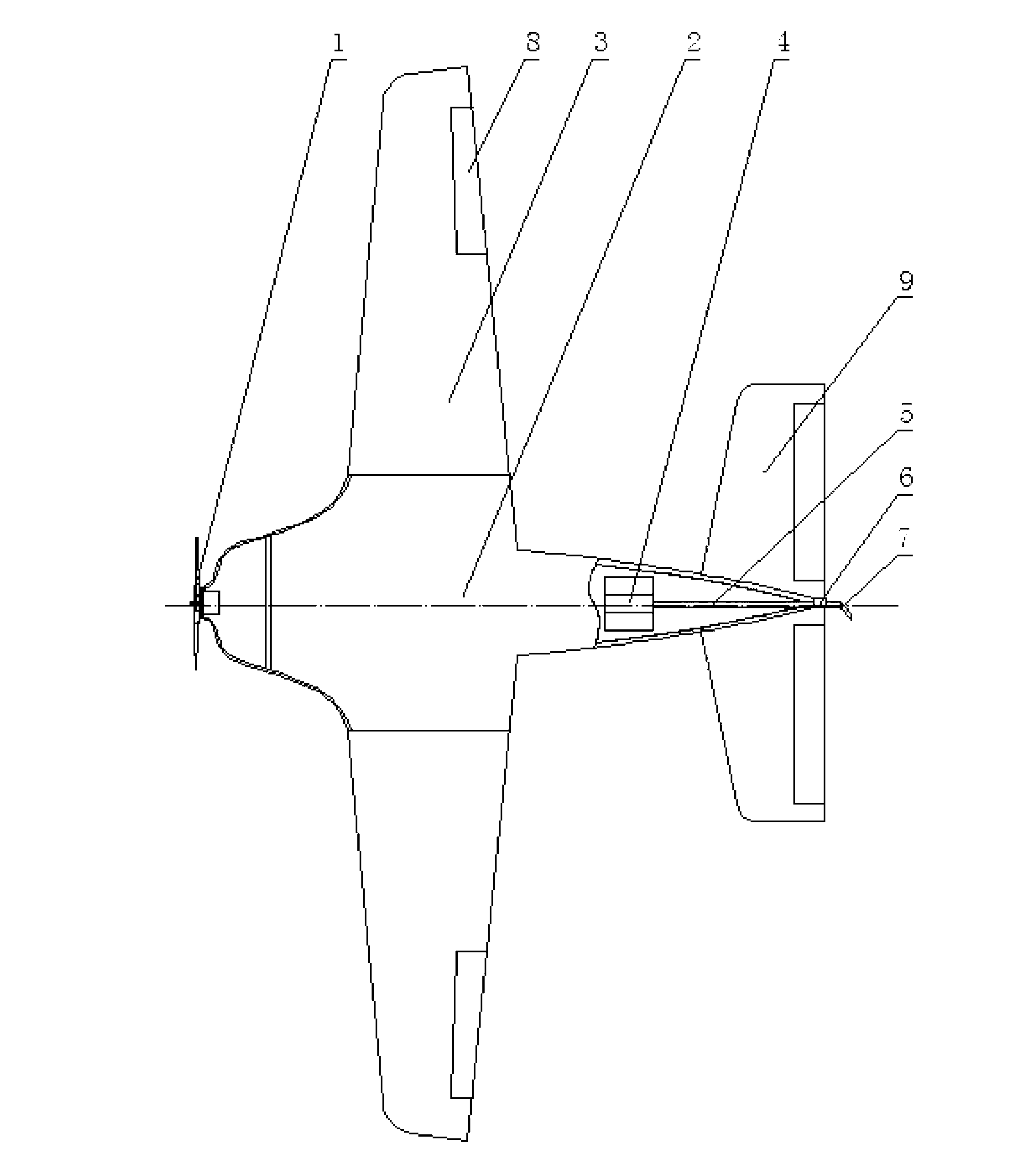 Vectored thrust type unmanned aerial vehicle