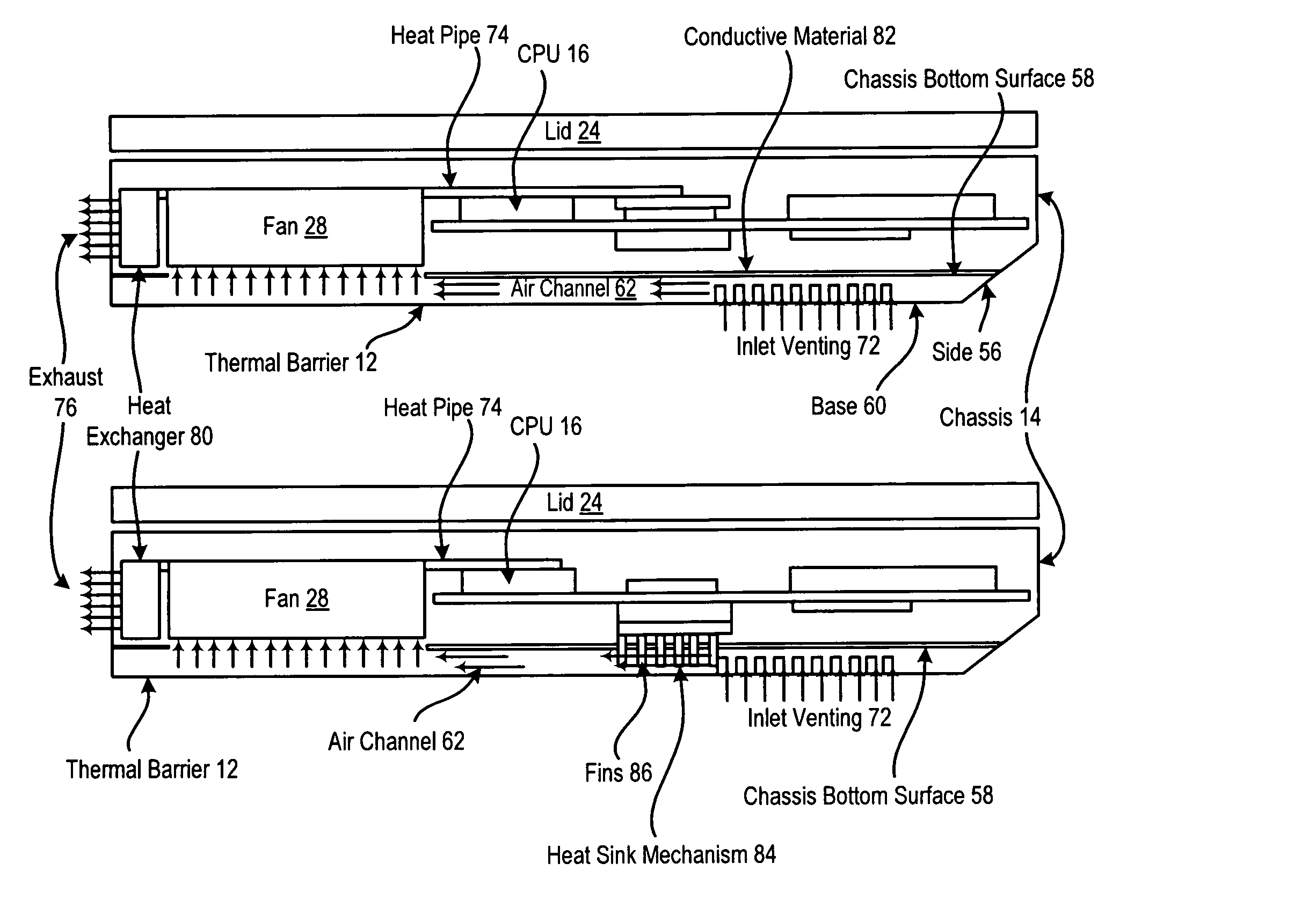 System and Method for Portable Information Handling System Thermal Shield