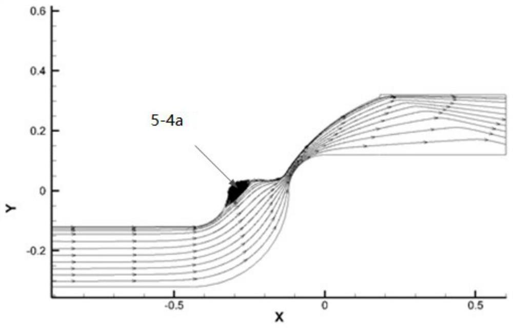 Spray pipe section structure and method for realizing continuous variable mach number wind tunnel