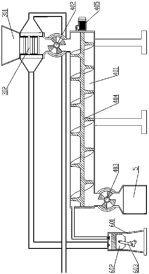 Negative-pressure thermal desorption treatment system for mercury contaminated soil