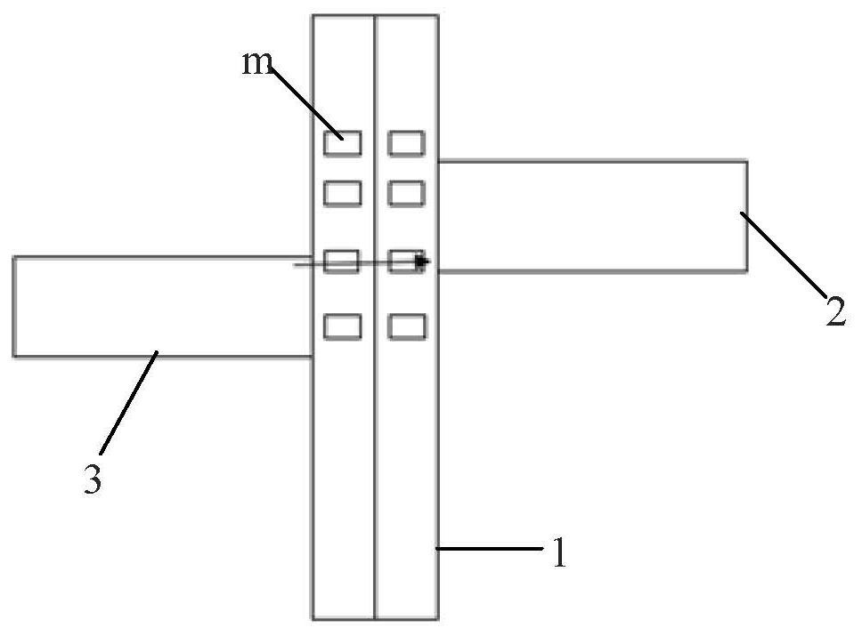 Middle series connection layer and production method thereof, laminated photovoltaic device and preparation method thereof