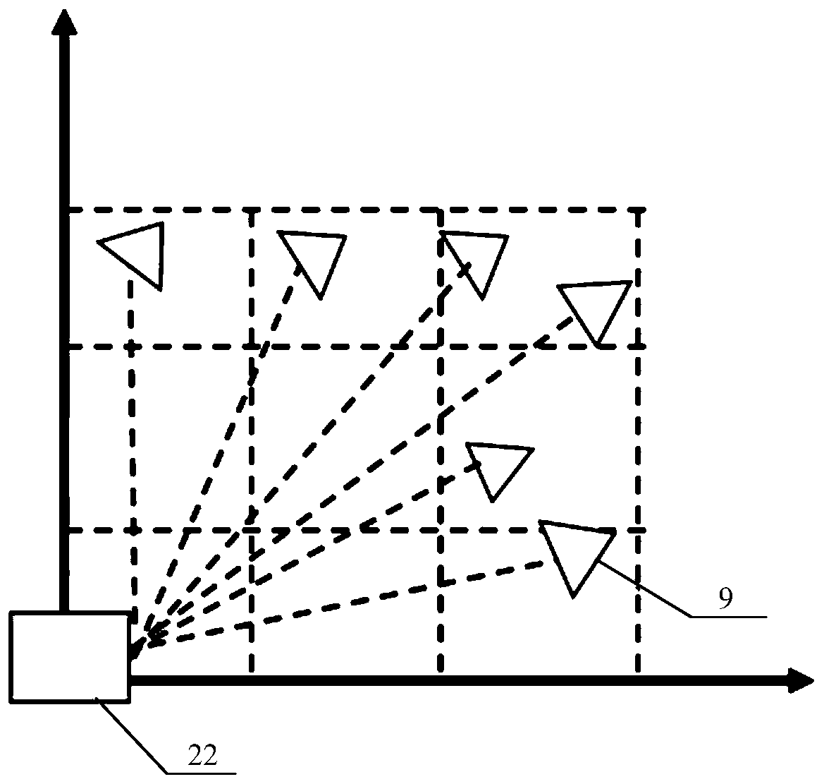 Radial plume multi-component gas measurement remote sensing system