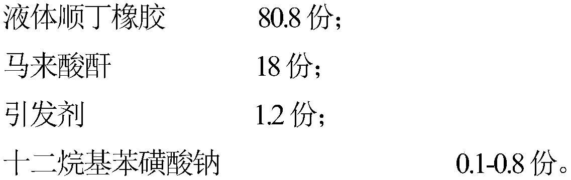 Application of a kind of adhesion promoter for rubber