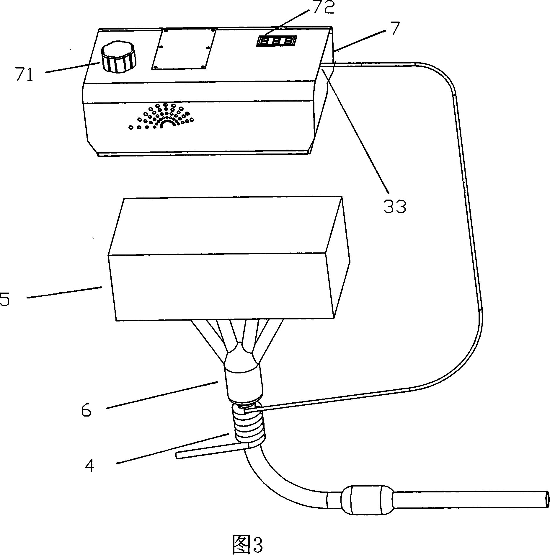 Water combustion-supporting equipment for automobile