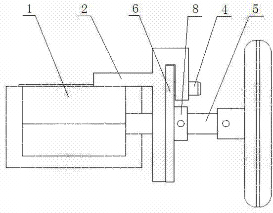 Turbine butterfly valve and positioning and locking device for worm of turbine butterfly valve