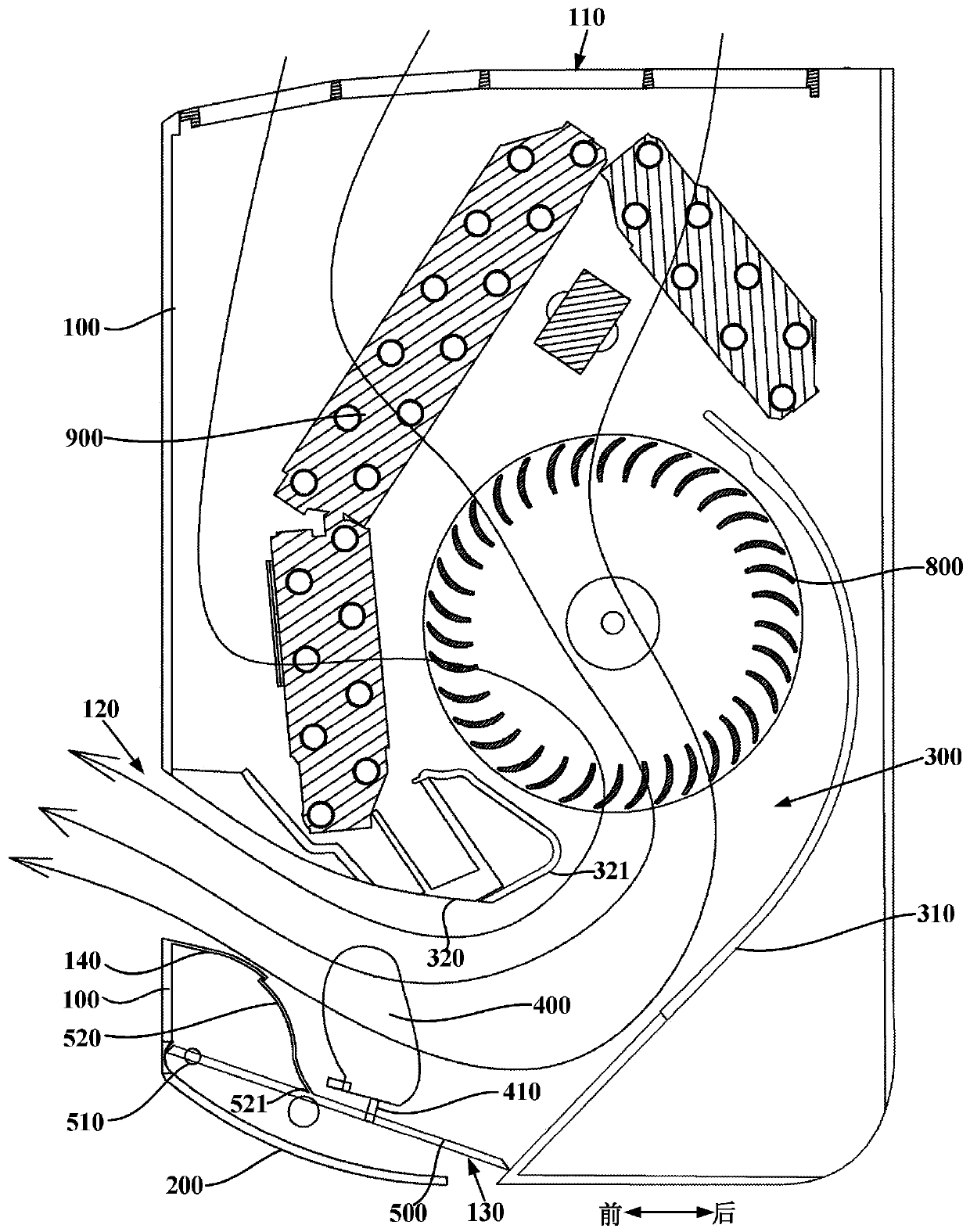 Wall-mounted air conditioner indoor unit