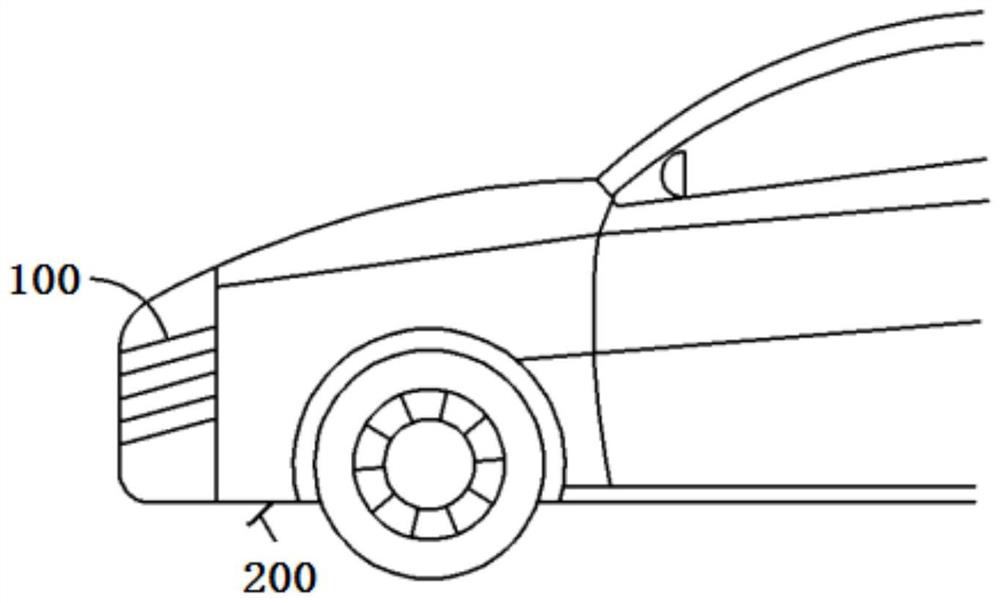 A Coordinated Adjustment Vehicle Front Air Grille and Front Spoiler System and Its Control Method