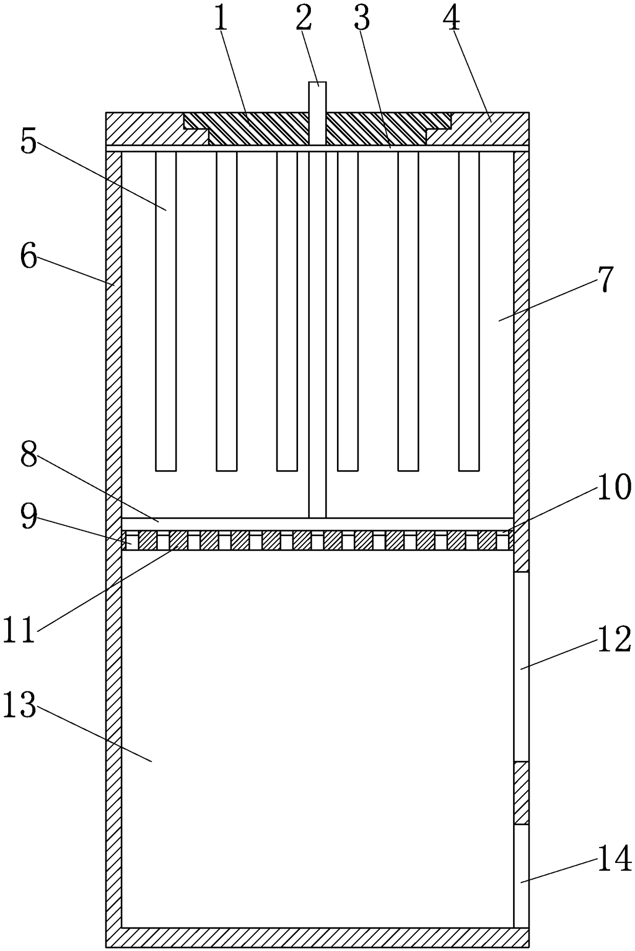 Static baking device for meat coated with lamb tripe, using sands as heat conducting medium