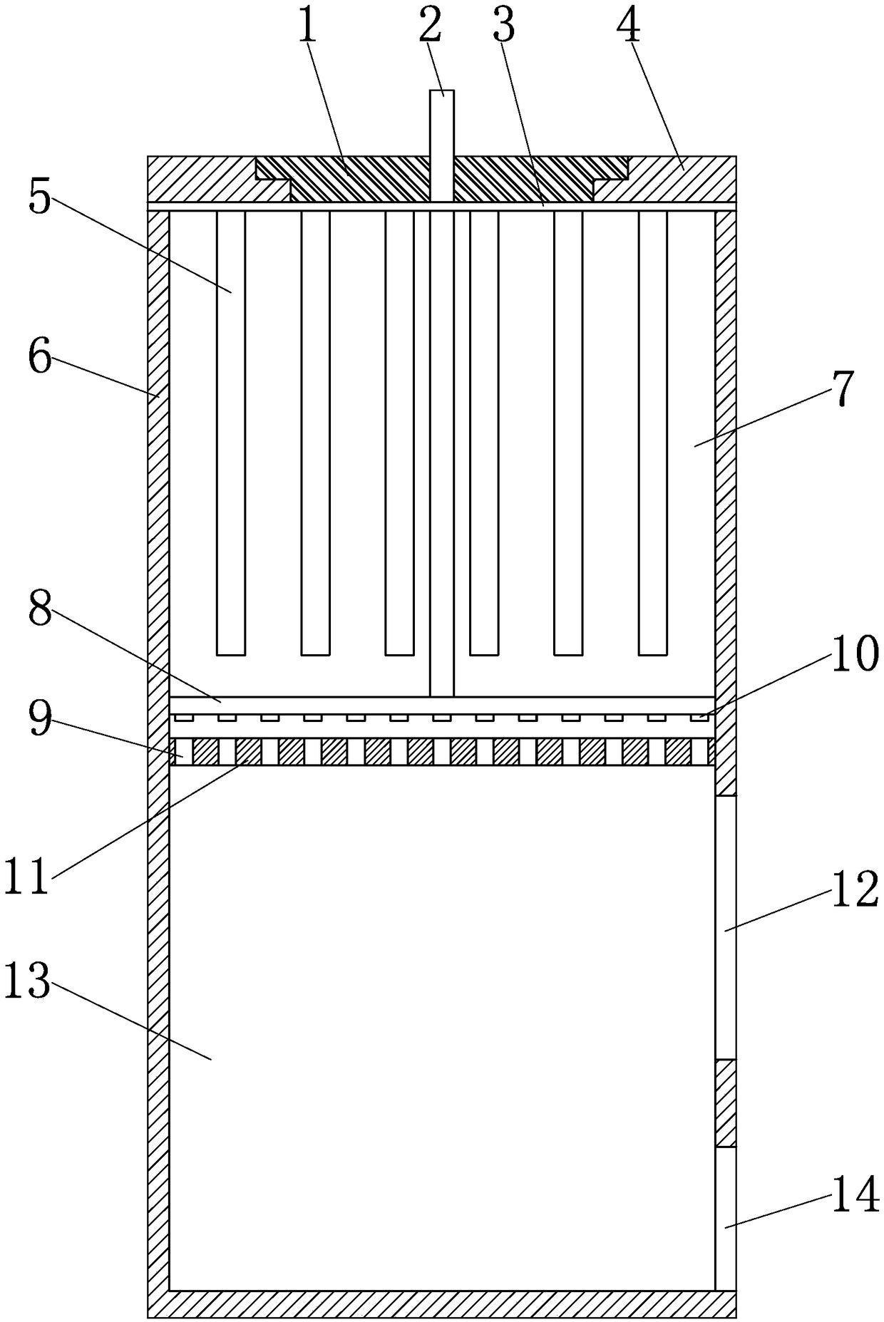 Static baking device for meat coated with lamb tripe, using sands as heat conducting medium