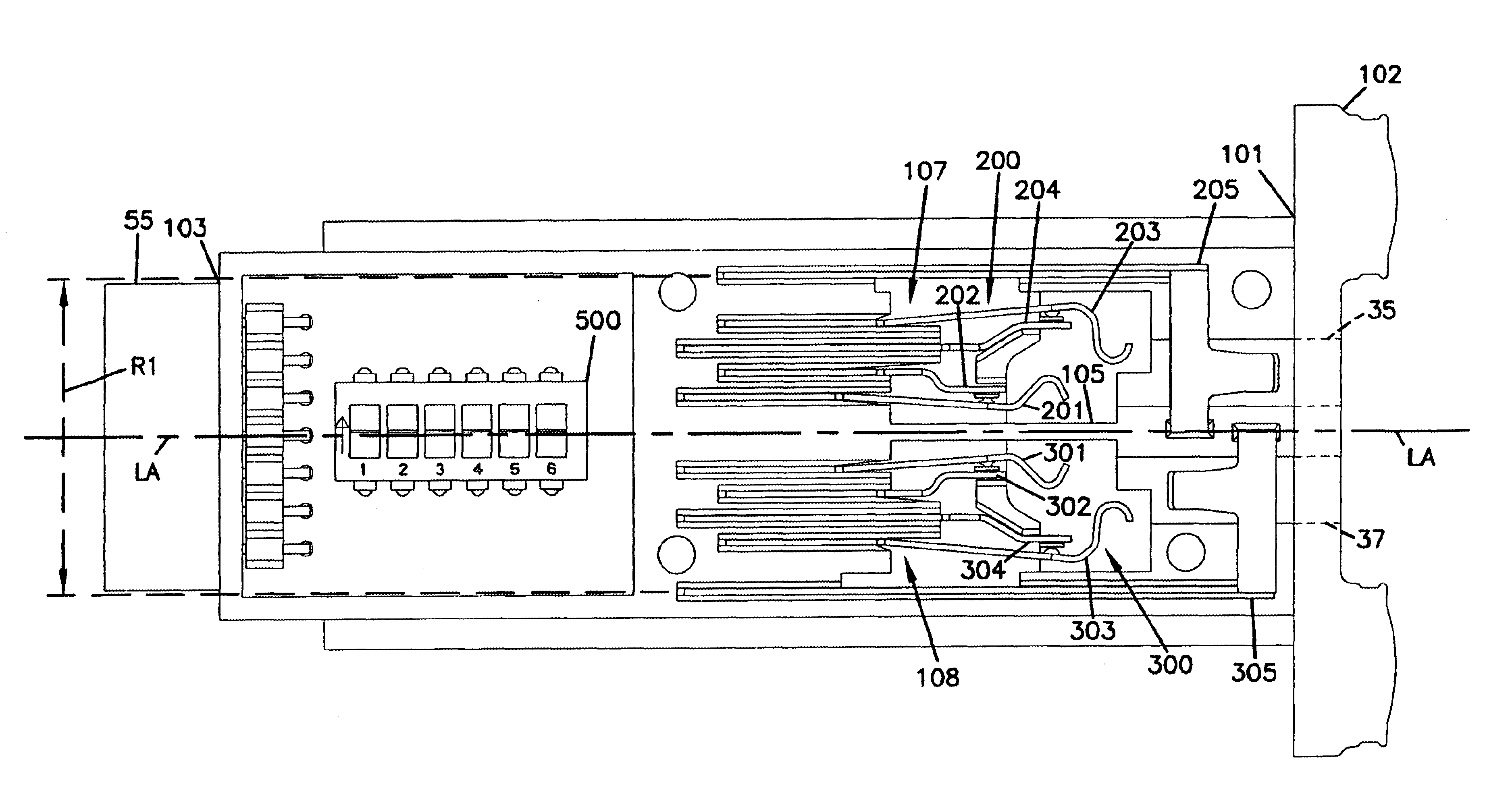 High density patching system