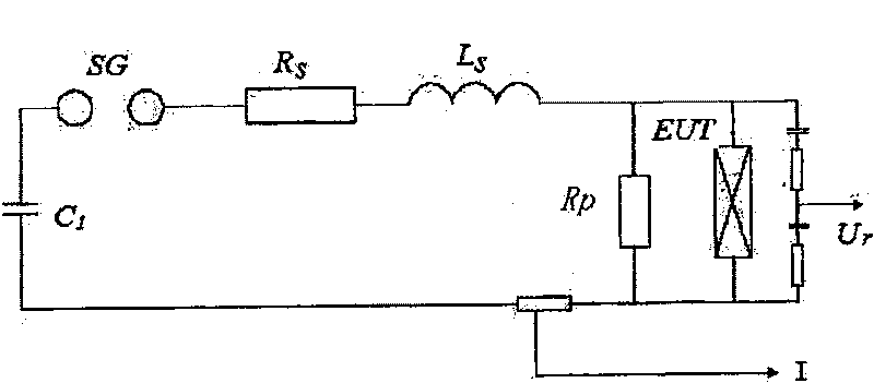 Modular device for simulating high energy thunder amplification current