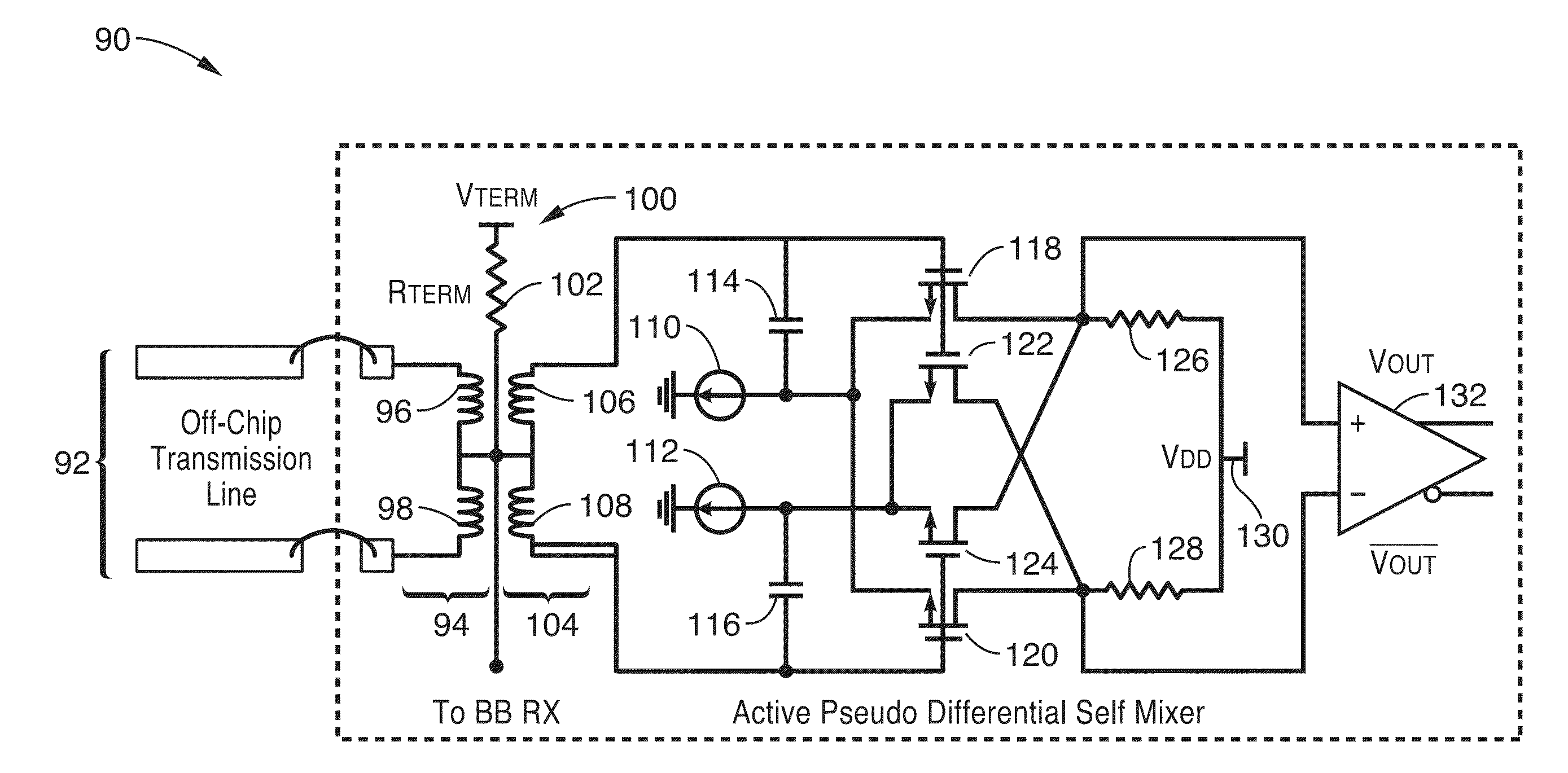 Multi-band interconnect for inter-chip and intra-chip communications