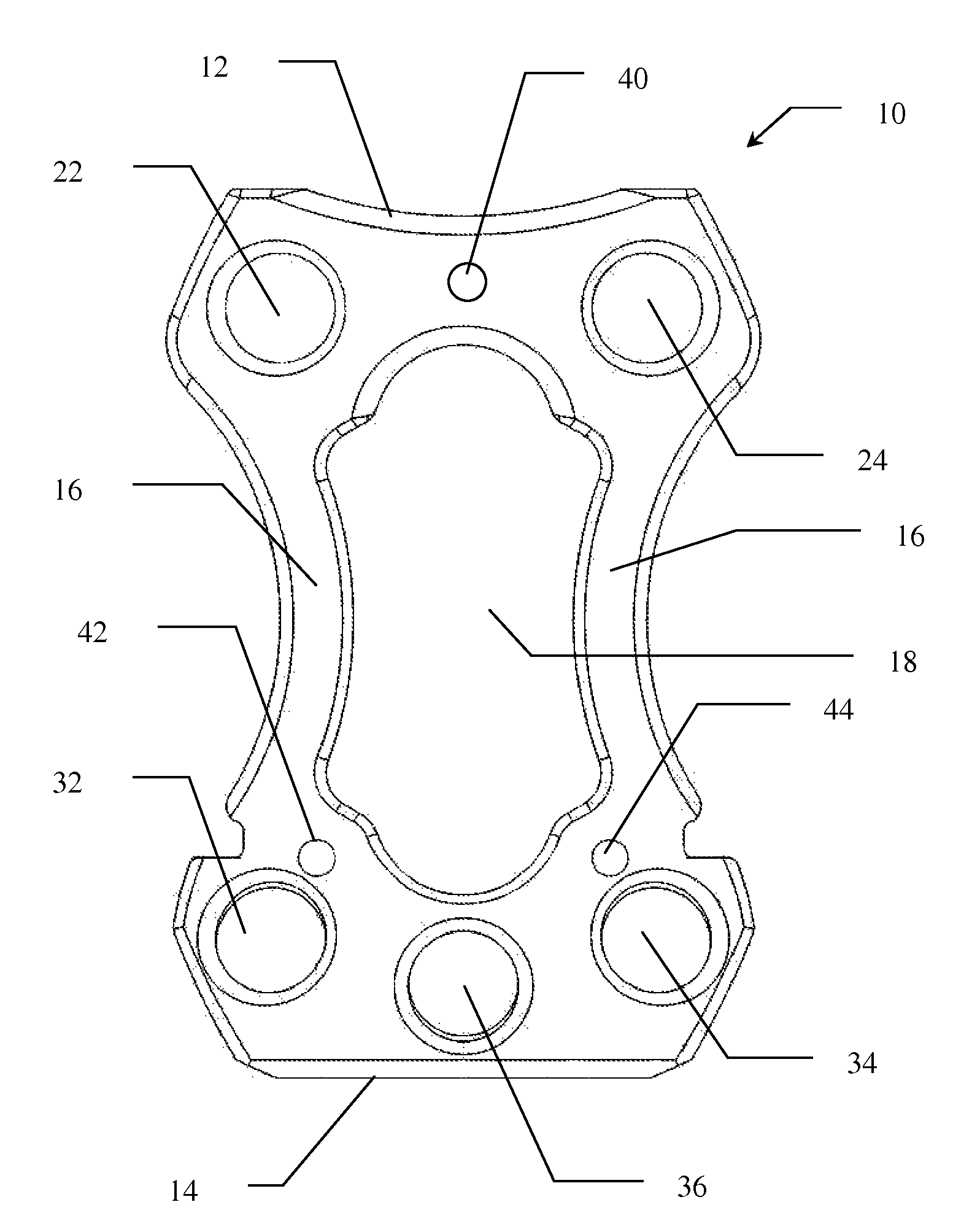 Cervical plate system