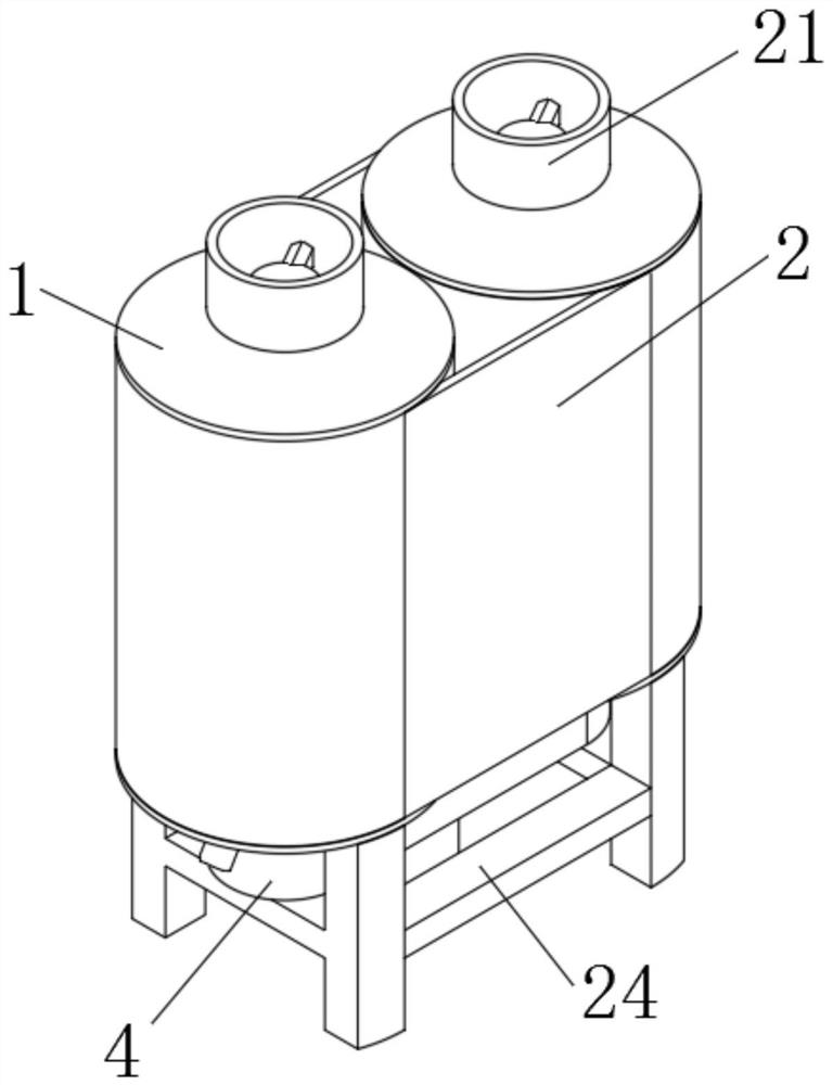 A dry-mixed masonry mortar preparation equipment