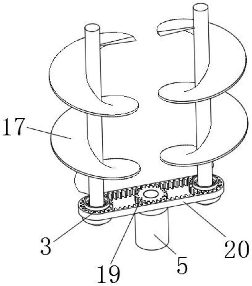 A dry-mixed masonry mortar preparation equipment